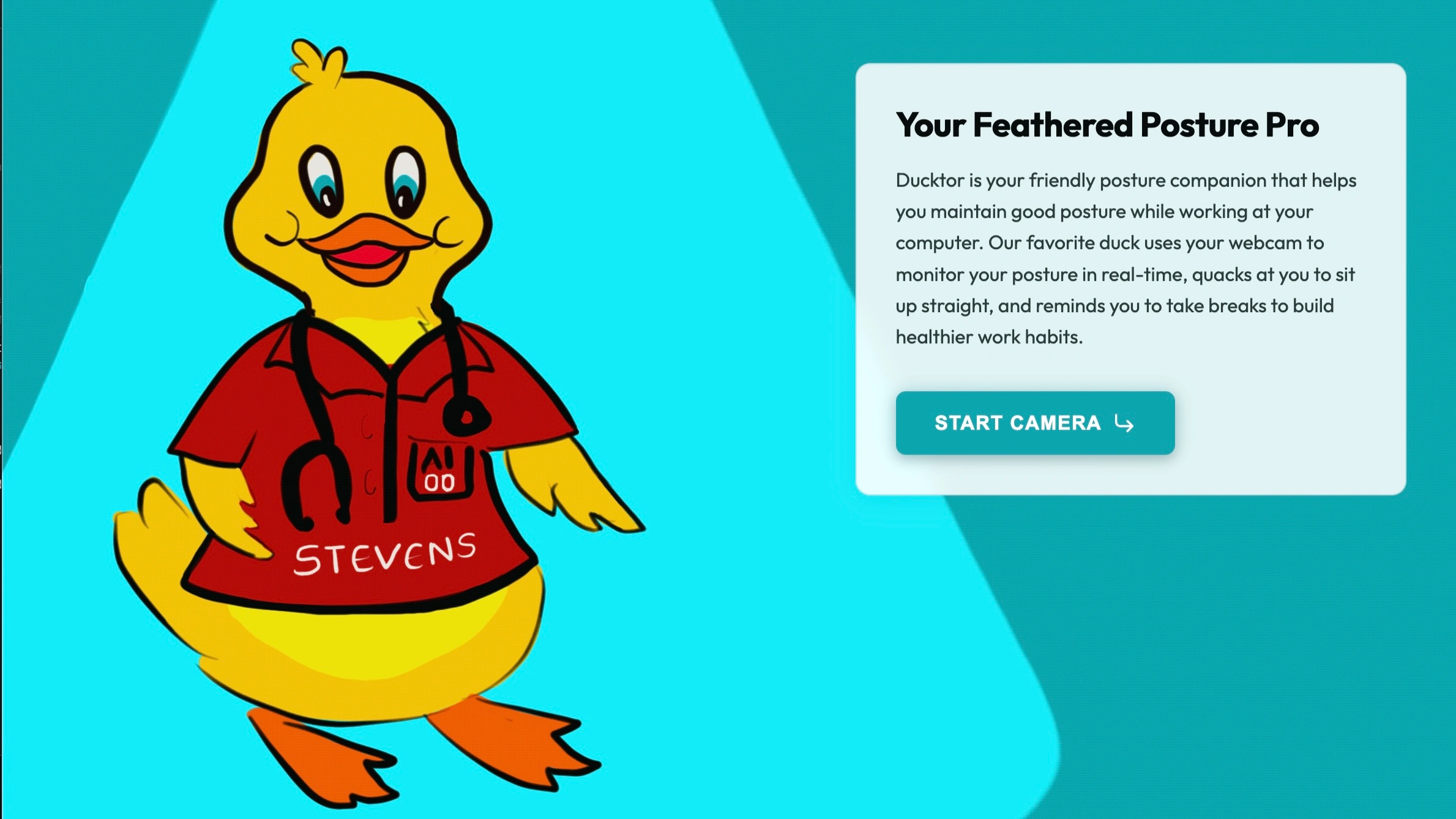 Screenshot of Ducktor Project